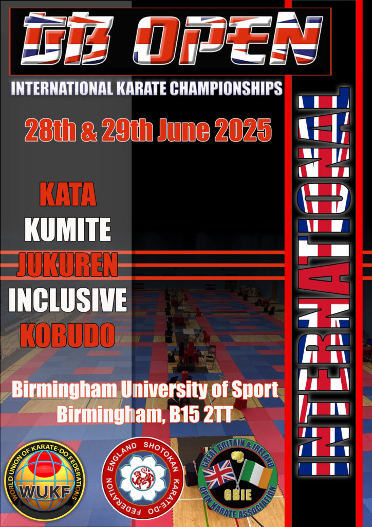 2025 WUKF Scottish Open Championships World Union of KarateDo Federations