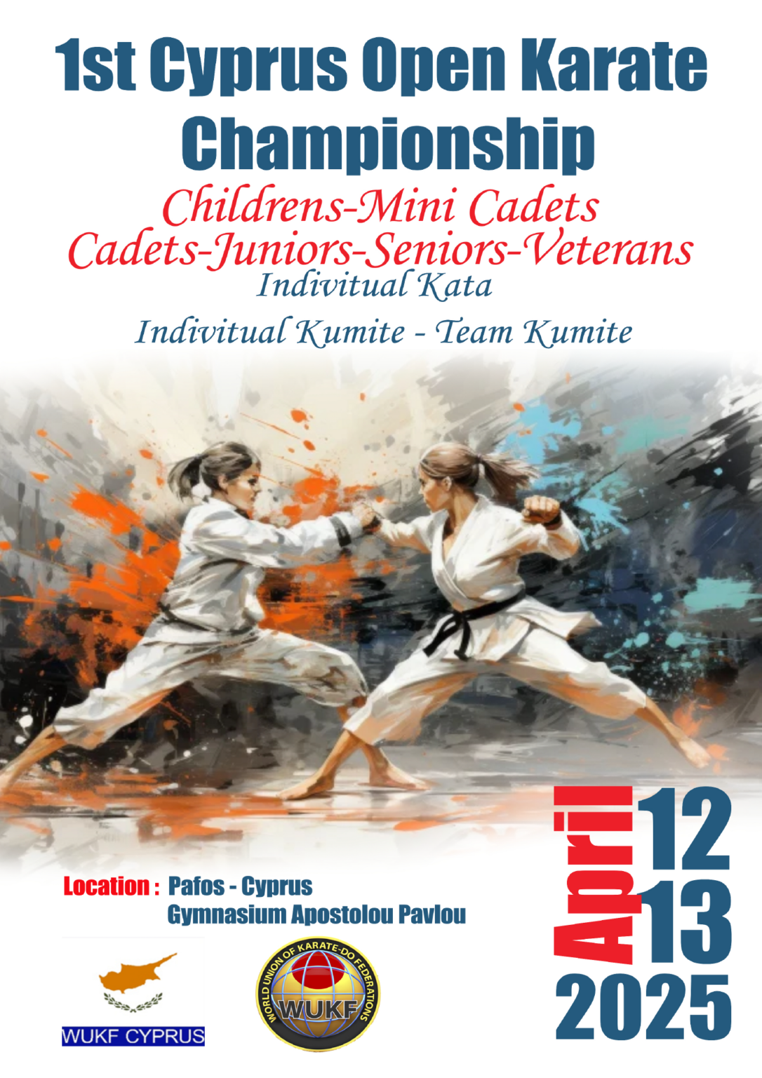 WUKF OFFICIAL BRITISH OPEN CHAMPIONSHIPS World Union of KarateDo Federations